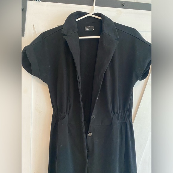 Frank and Oak Flex Commuter Black Jumpsuit Size M - Picture 3 of 3